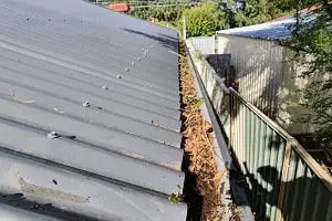  Gutter over-flowing at gutter cleaning service Maungatapu; Welcome bay